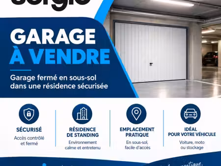 garage bois habite proche zenith