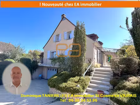 maison 3 chambres avec hauteur sous plafond  sol et escalier marbre  proche centre ville