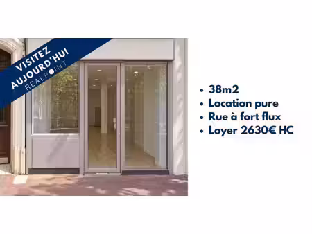 location commerce cannes 06400 38m²