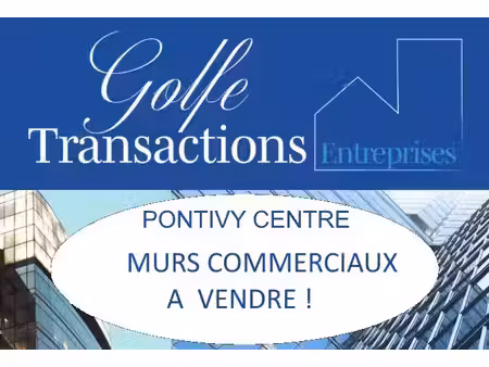vente locaux professionnels 4 pièces 72 m² à pontivy (56300)  109 000 €