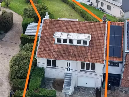 maison 3 façades jardin+garage - 4 chambres. beau potentiel