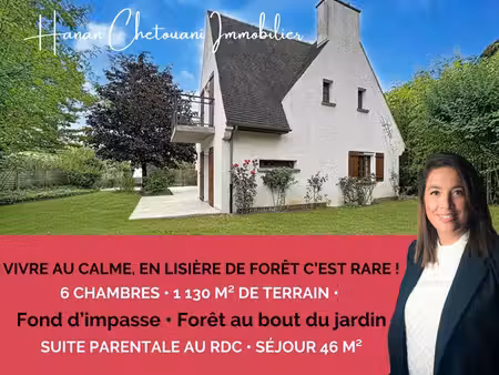 maison familiale en lisière de forêt  au calme absolu