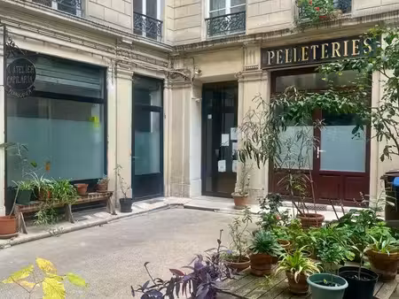 local commercial à vendre rue d’enghien paris 10