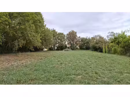 magnifique terrain en coeur de ville