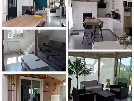 maison familiale  3 chambres  109 m2 +véranda chauffée. sous sol 92m2
