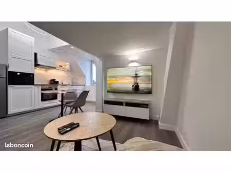 t1 bis entièrement meublé avec mezzanine – charvieu-chavagneux – proche lyon / saint-exupé
