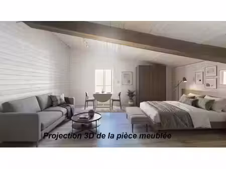 vente maison de ville captieux  34m² 3 pièces 47 000€ gironde