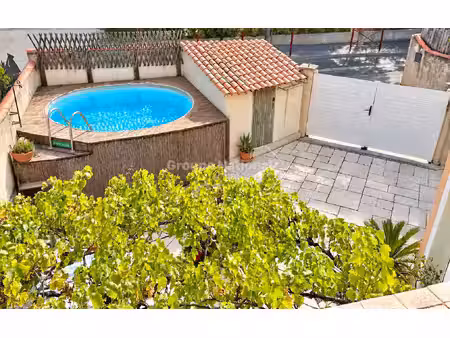 château neuf les martigues - maison de village avec jardin et piscine