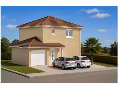 maison de 75m2 avec 3 chambres sur 541m2 de terrain