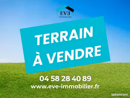 terrain 1184 m² roussillon