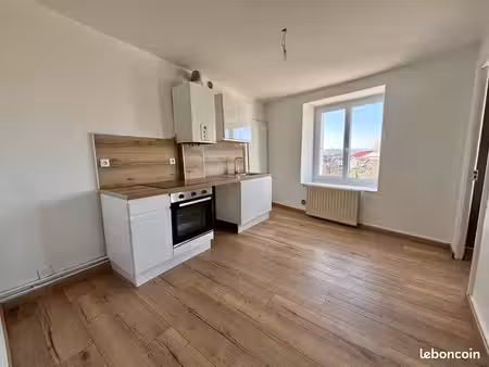 appartement t2 centre monistrol avec terrain non attenant