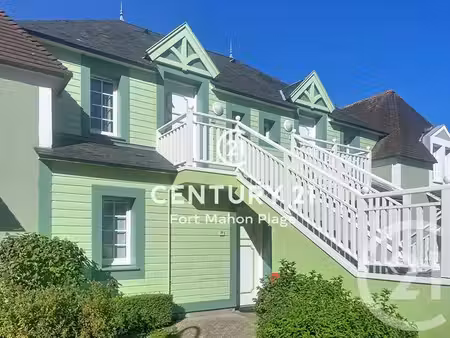appartement f2 à vendre - 2 pièces - 33 43 m2 - fort mahon plage - 80 - picardie