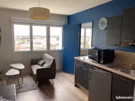 appartement 30m² rénové – 7ème étage avec ascenseur  vue dégagée – fleury-les-aubrais