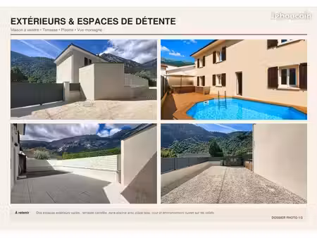 maison a vendre 140 m²  saint-paul-de-varces