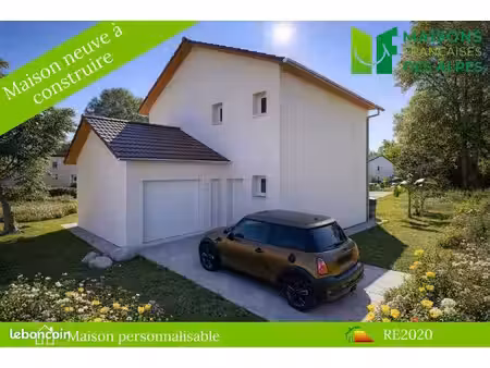 projet de construction d'une maison 100 m² avec terrain à meylan (38)