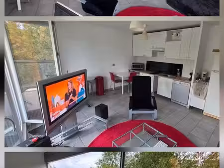 appartement t2 meublé – bel espace – balcon/terrasse sans vis-à-vis vue nature proche gare