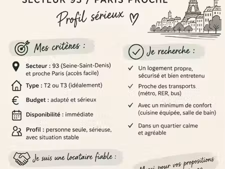 f cherche studio
