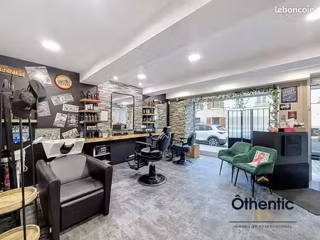 salon de coiffure 68 m² saint-jean-de-bournay