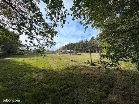 terrain constructible viabilisé de 1200m2 avec bâtiments