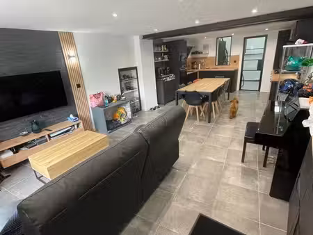 maison de village 111 m2 : 4 ch 2 sdb + garage