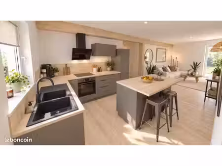 appartement t3 66m2 rénové à froidcul