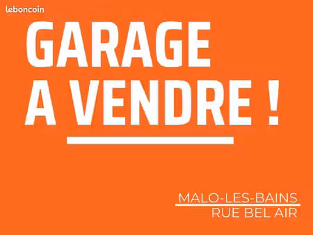 garage à vendre - malo-les-bains centre