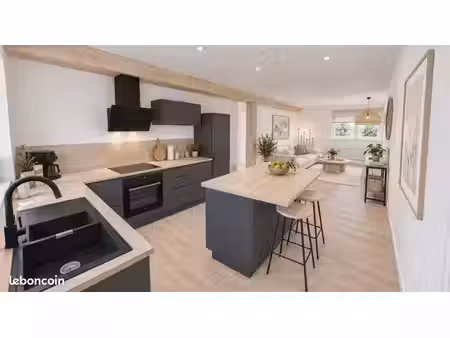 appartement t3 66m2 rénové à froidcul