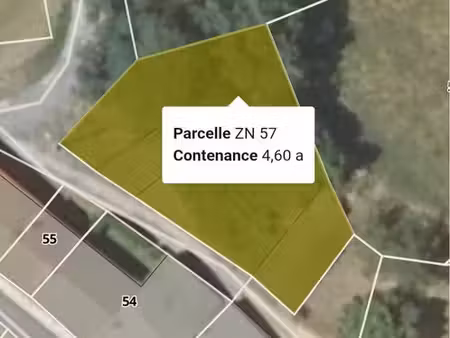 parcelle 57 constructible à chauvaye