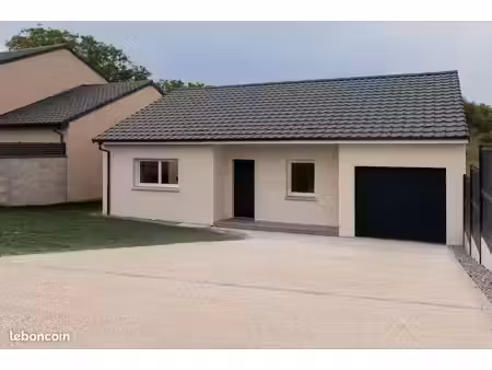 maison individuelle plain pied 93m2 2025 – 3 chambres – terrain 713 m²