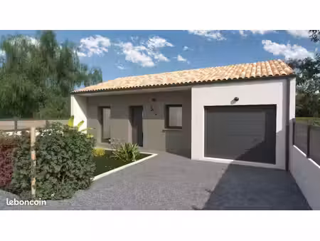 projet de construction d'une maison 86 m² avec terrain à la varenne (49)