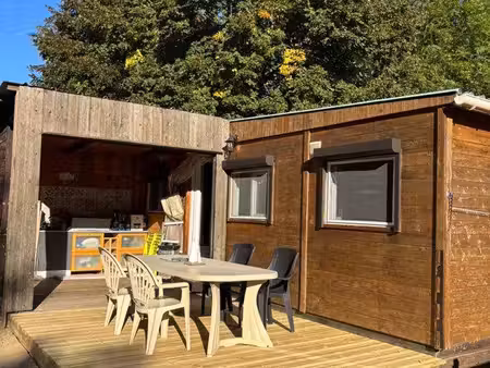 chalet dans camping