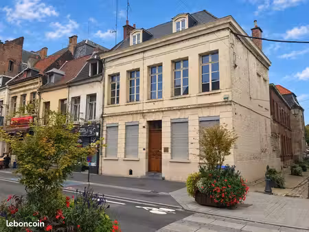 maison bourgeoise ancienne 6p. 157m2 centre-ville à condé sur l' escaut
