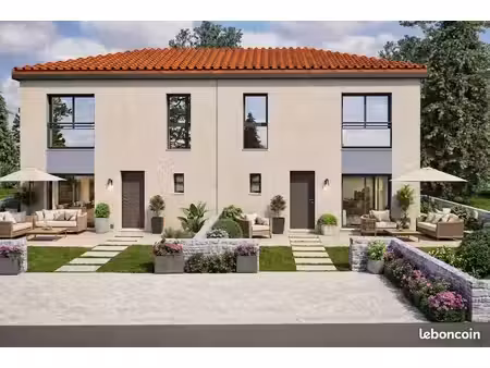 villa jumelée 88 m² avec terrain à saint-cyprien (42)