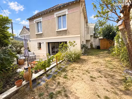 maison à vendre – quartier madeleine – 110 m² – 3 chambres – jardin – sans agence