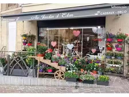 fond de commerce fleuriste