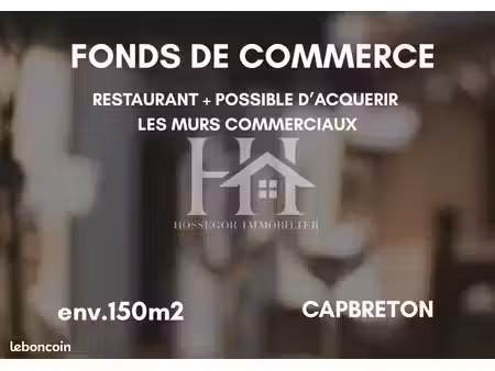 local commercial 150 m² capbreton