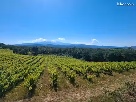 terrain de loisirs 5 620 m² – passa – vue canigou