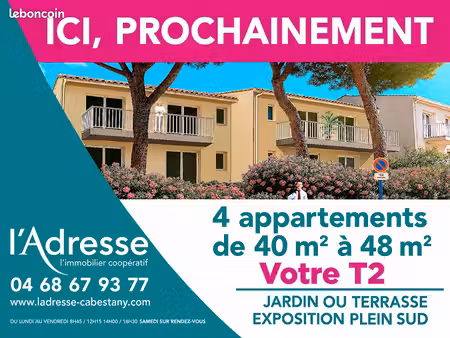 appartement 2 pièces 41 m²