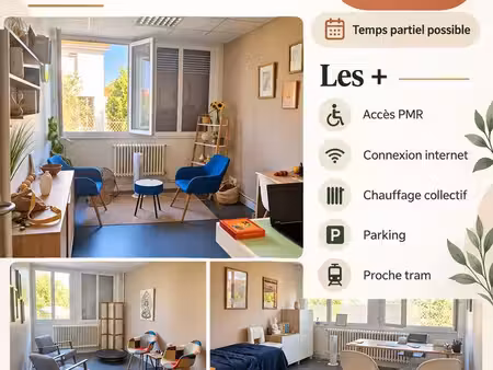 bureau à louer – cabinet partagé – 300 cc