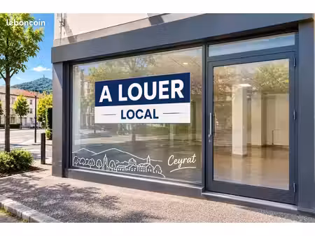 local 55 m² ceyrat