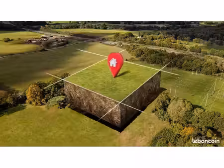 terrain 1 870 m² mezeray