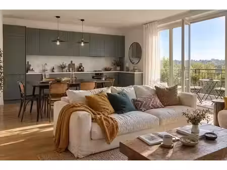 vente appartement 3 pièces 62.32 m² à chessy (77700)  288 100 €