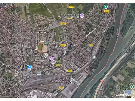 grigny/rhône local industriel 110m²