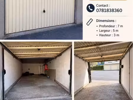 box à louer