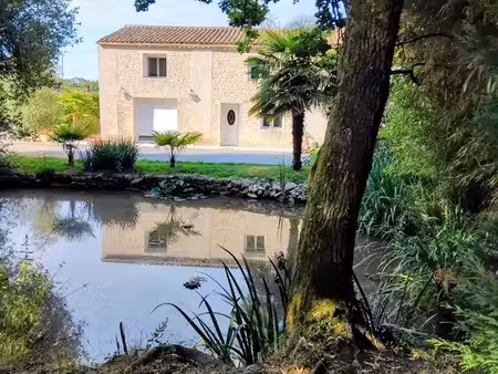 maison calme sans vis à vis entièrement clôturé