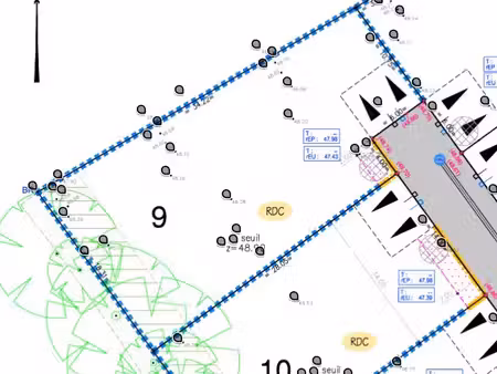 terrain 539 m² la garnache