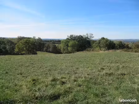 terrain constructible  vue exceptionnelle et calme assuré