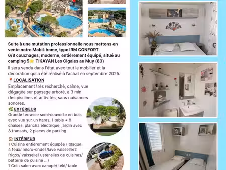 mobil home à saisir