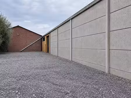 entrepôt de 260m2 à louer - courte ou longue durée - ochtezeele