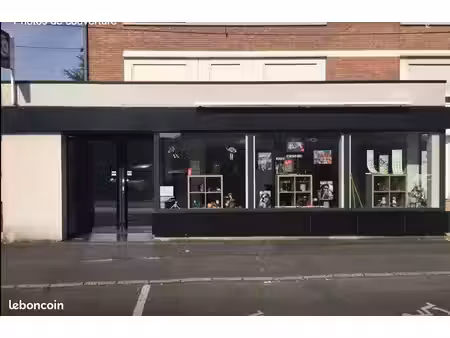 local commercial coeur de ville + maison 5 piéces